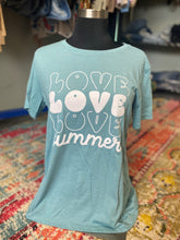 Load image into Gallery viewer, Love Summer Graphic Tee
