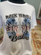 Load image into Gallery viewer, Rock &amp; Roll Babe Graphic Tee
